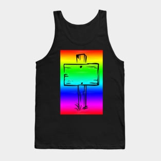 Western Era - Wooden Cross Tank Top